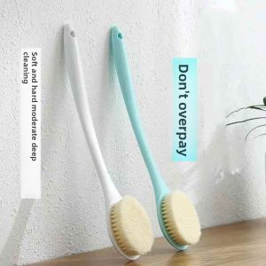 Defasilk | High-Quality Long-Handle Soft Bristle Bath Brush