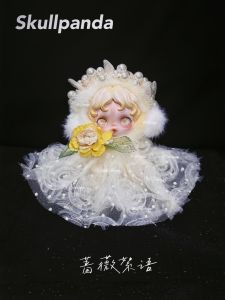 Original Rose Whispers Winter Chapter Skullpanda Labubu Doll Clothes Second Generation Morning Light Child Outfits