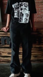 BENIDSON Oversized Heavyweight Boxy Fit Tshirt Edge