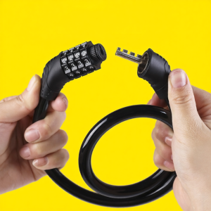 Theft-Proof 4 Digit Password Lock Bicycle Lock