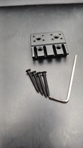 Nut Locking Gitar Guitar Elektrik Headless 4 String WBH-003-4 Black