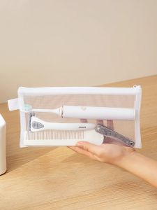 Túi Đựng Mỹ Phẩm Di Động Dung Tích Lớn Nhỏ Trong Suốt Đựng Son Môi Chổi Trang Điểm Túi Đựng Đồ Dùng Cá Nhân Du Lịch