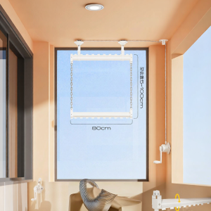 MINGZHI | Adjustable Hand Cranked Drying Rack