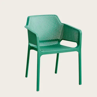 Comfortable Long Sitting Stackable Outdoor Dining Chair