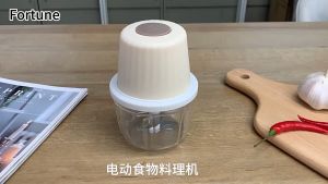 MEEVIDA Mini Blender Garlic Chopper Baby Food Blende Wireless Electric Food Processor 400ML High Capacity Meat Grinder