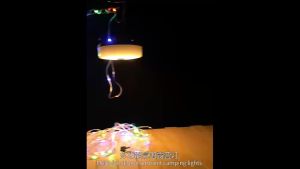 Đèn Dây Cắm Trại Chống Nước Có Thể Sạc Lại Dài 10m Với 8 Chế Độ Chiếu Sáng 2 Trong 1 Ngoài Trời Đèn Cắm Trại Đi Bộ Đường Dài Đèn Dây Trang Trí Cổ Tích