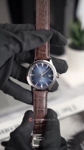 Jam Tangan Pria Seiko Presage SRPK15J1 Cocktail Time Midnight Blue Moon Dial Brown Leather Band
