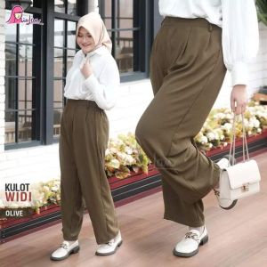 Celana Kulot Widi Miulan Celana Panjang Airflow Wanita Terbaru