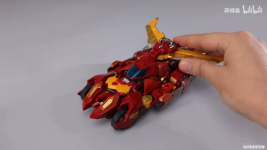 4th Party Transformable Robot - AT01 Adamas Machina Rodimus Hot Rod ( Same size KO AMT-01 ) AT-01
