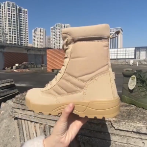 korean leather boots for men casual fashion outdoor brown martin boots men comfortable non-slip waterproof