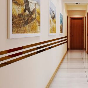 Tranh Trang Trí Tường 3D Chống Thấm Nước Cho Phòng Ngủ Gương Trang Trí Tường Trần Nhà Trang Trí Hiện Đại Tối Giản Phụ Kiện Trang Trí