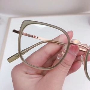 Robins kacamata Butterfly Anti Radiasi Blueray Kacamata Minus Photocromic Bluecromic Fashion Wanita S11800