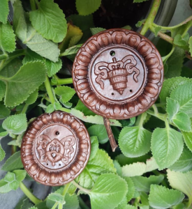 CLAY INCENSE BURNER  line incense / tibetan incense   粘土陶制香插