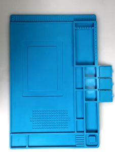 1pc/83pcs แผ่นรองซ่อมแผ่นรองกันความร้อนแผ่นรองอุปกรณ์เชื่อมสายไฟซิลิโคนสำหรับงานบัดกรีแผ่นรองสำหรับอุปกรณ์เชื่อมสายไฟ BGA