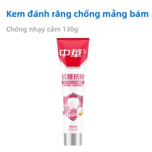 Kem Đánh Răng Trắng Sáng Chống Dính Đường Bảo Vệ Nướu Hơi Thở Thơm Mát