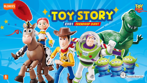 Kidztime x Blokees Toy Story Elite Version 01 Friendship Quest Series Collectible Figure Blind Box