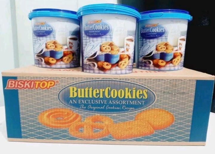Biskitop butter cookies berat 400g Lazada Indonesia