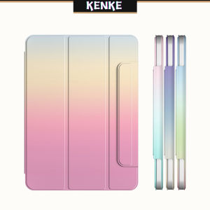 เคสไอแพด Kenke เคสไอแพดแม่เหล็กบางเฉียบเคสไอแพดสองด้านไอแพด for ipad 2024 Air 6th Gen 13 นิ้ว Pro 13 Air 11 Pro 11 นิ้ว (2020/2021/2022) เคสไอแพด gen10 iPad Air 4th Gen เคส ipad air 5 Borderless Smart Case