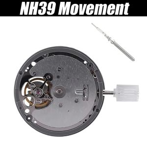 Japan Genuine NH38A/NH39A Automatic Watch Mechanical Movement Mod 24 Jewels High Accuracy Top Repair Parts for Watchmakers