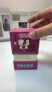Panini(PANINI SOCIETÁ PER AZIONI (in short PANINI S.p.A.)) | Tales Story Dice Game Couples & Family Edition Interactive Storytelling Game for Date Night & Family Part Creative Tabletop Game
