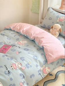 100 Cotton University Dorm Bedding Set Six-piece set