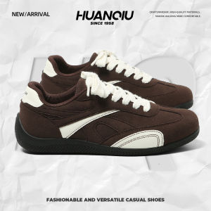 Global Thick Bottom Casual Board Shoes Mens 2025 Autumn New Style Increased Height Sports Racing Shoes Vintage Style