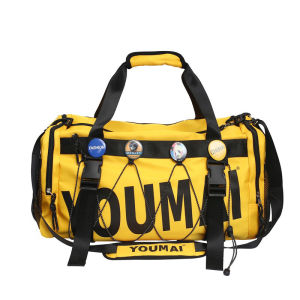 Large Capacity Mens Travel Bag Youmai Double Shoulder Bag Handheld Luggage Fitness Bag Fashionable Trendy Oxford Cloth Bag
