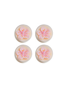 1pc/4pcs One Peach Blossom Tea Wax Room Decoration Gift for Mother Wedding Table Decoration Wedding Souvenirs the Perfect g