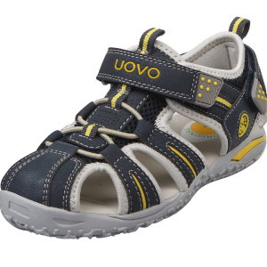 Children Summer Beach Sandals 24-37 Hook and Loop Closed Toe Sweet Toddler Leisure Fashion Boys Girls Honey Casual Soft Cool Little Kids Durable Non-slip Teenagers Velcro Infants Kindergarten Primary School Junior Students Wearable Outdoor Beach Shoes