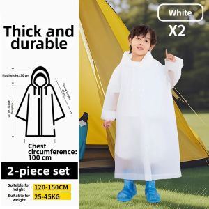 TAODUN | Rainproof Waterproof Raincoat Long