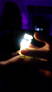 Portable Mini Flashlight Key Clip Cap Clip Magnetic Hook Rechargeable LED Strong Light Long Endurance for Outdoor Camping Hiking Emergency Hands Free Hat Clip Light