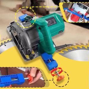 Electric Circular Saw Equipped with ABS Guiding System and Adjustable Precision Cutting Mechanism - Heavy-Duty and Durable ABS