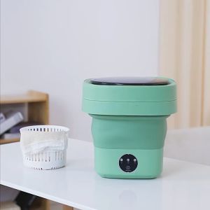 Máy Giặt Mini đồ lót Tự Động Máy Giặt Gấp Gọn Khử Khuẩn Bằng Ánh Sáng Xanh thông minh Thích hợp cho gia đình và du lịch