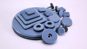 8pcs/lot Screws Furniture Glides PTFE Heavy Duty Furniture Slip Mat Glide Mat Sofa Bed Table Moving Pads Wooden Floor Protector