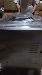 Máy Hút Chân Không Buồng Công Nghiệp SGE VCC03-C Hàn Hút Mọi Thực Phẩm Mọi Loại Túi - Tặng Phụ Kiện Túi Hút Chân Không