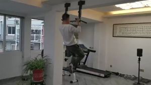 Pull-up Bar Ceiling Wall Chin Up Bars Home Gym Strength Training Station Punching Bag Kid Gymnastic Rings Hanger