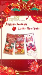 Amplop Angpau Viral EDISI IMLEK Model Permen GONG XI FA CAI LUNAR NEW YEAR CHINESE THR Banyak Motif Dan Karakter