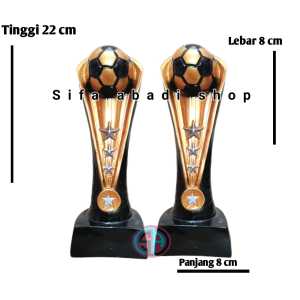 Piala / Trophy Bintang Bola Unik Aesthetic Murah
