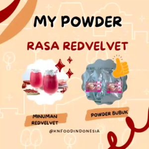 Red Velvet Powder minuman-Powder Red Velvet - Red Velvet 1000 gram