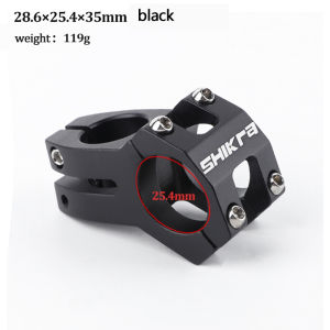 SHIKRA SK09 Stem Mtb Table Power Bicycle Road Short Power Mountain Bike Handlebar Stem 31.8*45MM 25.4*35MM Riser Handle Cycling