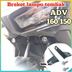 Breket Lampu Tembak ADV 160 150 Dudukan Foglamp