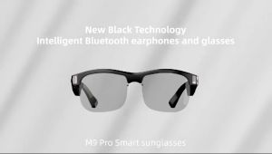 Kacamata Pintar M9 Pro: Musik & Telepon Wireless