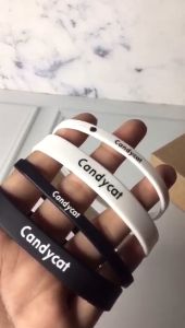 Gelang couple/ Gelang karet couple Besar dan Kecil