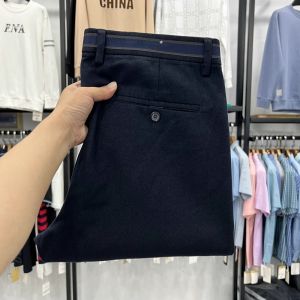 Quần Dài Ống Đứng Thương Mại Thường Ngày Dày Dặn Quần Dài Ấm Áp Mùa Thu Đông Quần Dài Trẻ Em Quần Dài Đơn Giản