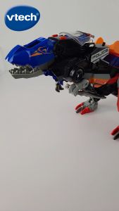 VTech Switch and Go Dino - 3 in 1 Rescue T-Rex Combination Transformation Dinosaur Toys Police Car Fire Truck Helicopter Truck Toys Kids Boys Girls Toys 4 - 8 Years