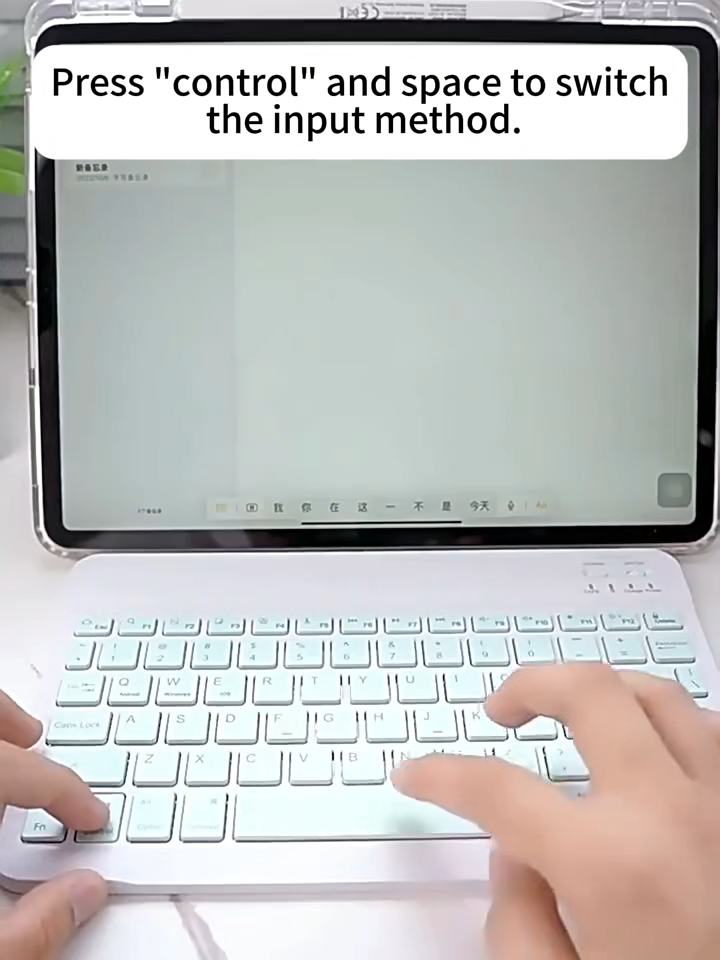 10" Wireless Keyboard Mouse for Android IOS IPad Air Pro Xiaomi Samsung Bluetooth Tablet Silent Kit