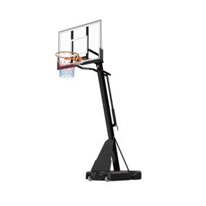 M027 Adjustable Basketball Hoop Adult Size with portable wheels stable Heavy Duty