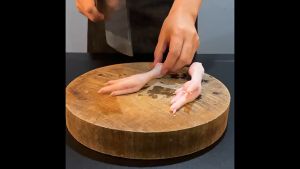 Hand-forged kitchen knife household kitchen knife chef special slicing knife chopping knife dual-purpose knife kitchen special knife