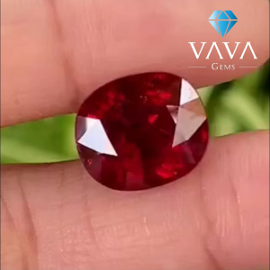 พลอย สเปสซาร์ไทต์ Spessartite Garnet 15.95 กะรัต (Cts.) ดิบ Unheated พร้อมใบเซอร์ พลอยแท้ อัญมณีมงคลประจําวันเกิด เครื่องประดับพลอย