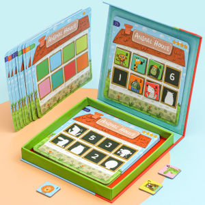 Educational Animal Home Table Game for Children Aged 3-5 Years Old Logic Thinking Training Parent Child Toy Board Game